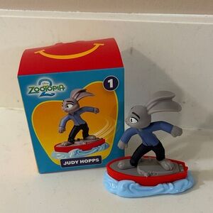 ZooTopia Judy Hopps Kids Toy - Blue and Gray 
McDonald’s happy meal number one